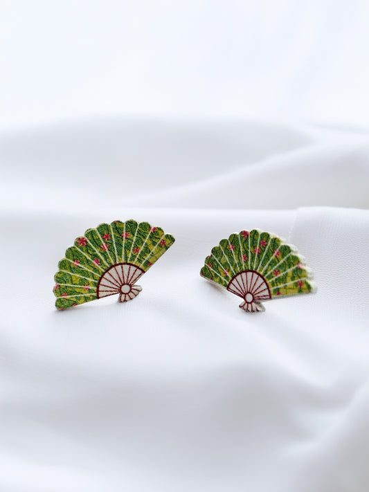 Shinrin Fan Studs