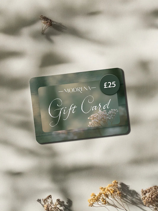 Modrena Gift Card - Spiritual Jewellery & Handmade Talismans - Modrena