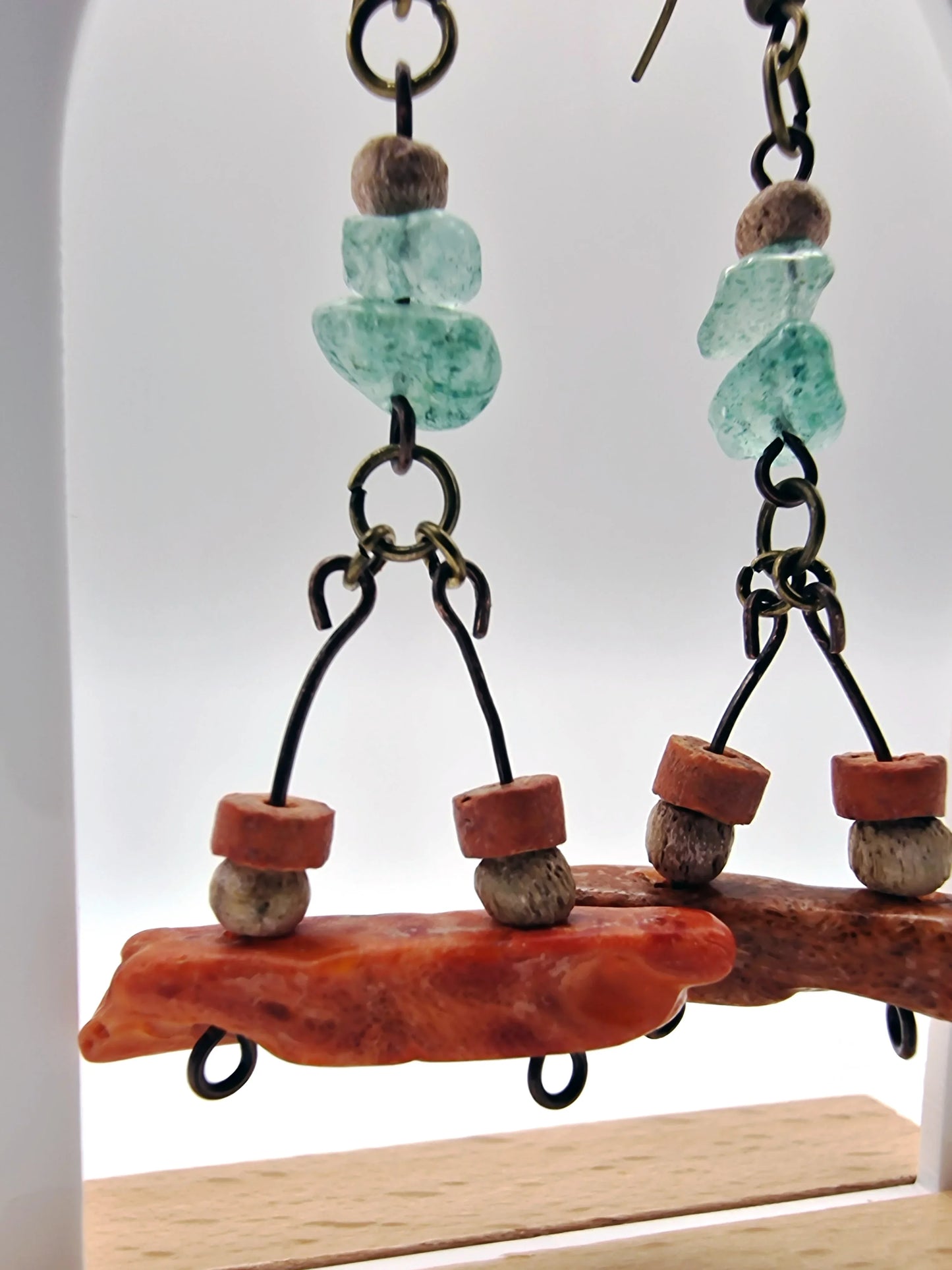 Forest Gate Drop Earrings - Modrena