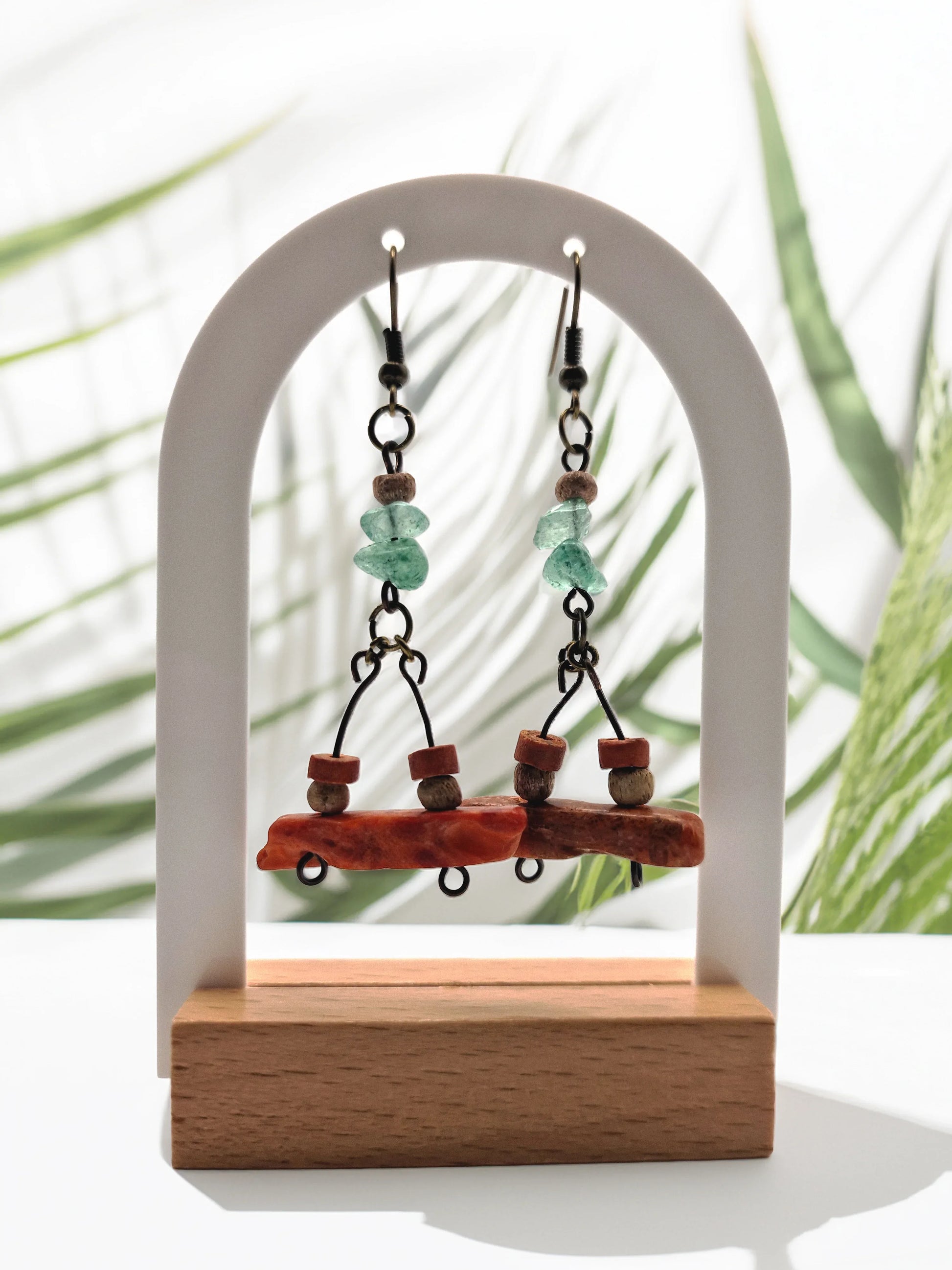 Forest Gate Drop Earrings - Modrena