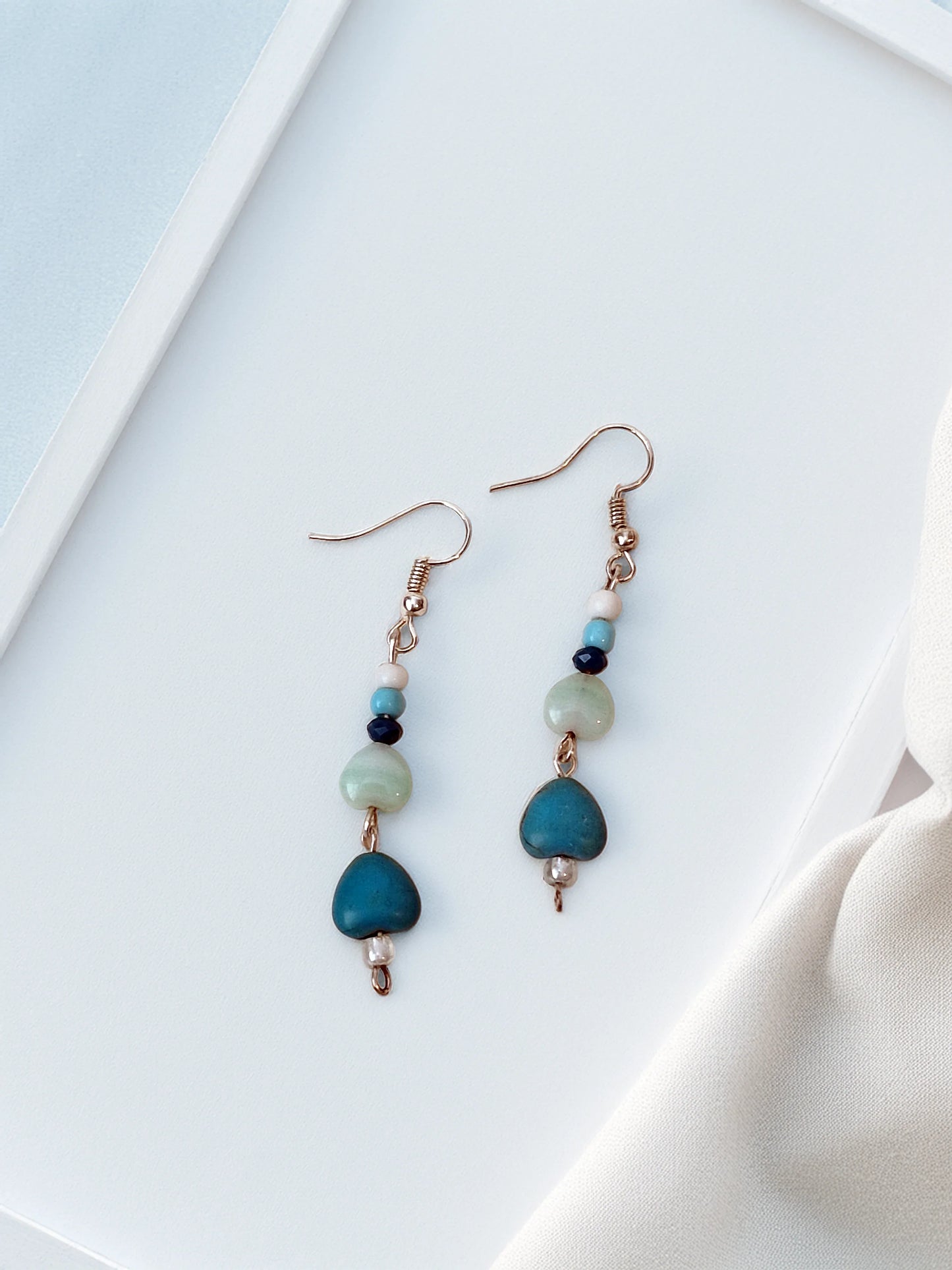 Sea Pebble Drops - Modrena