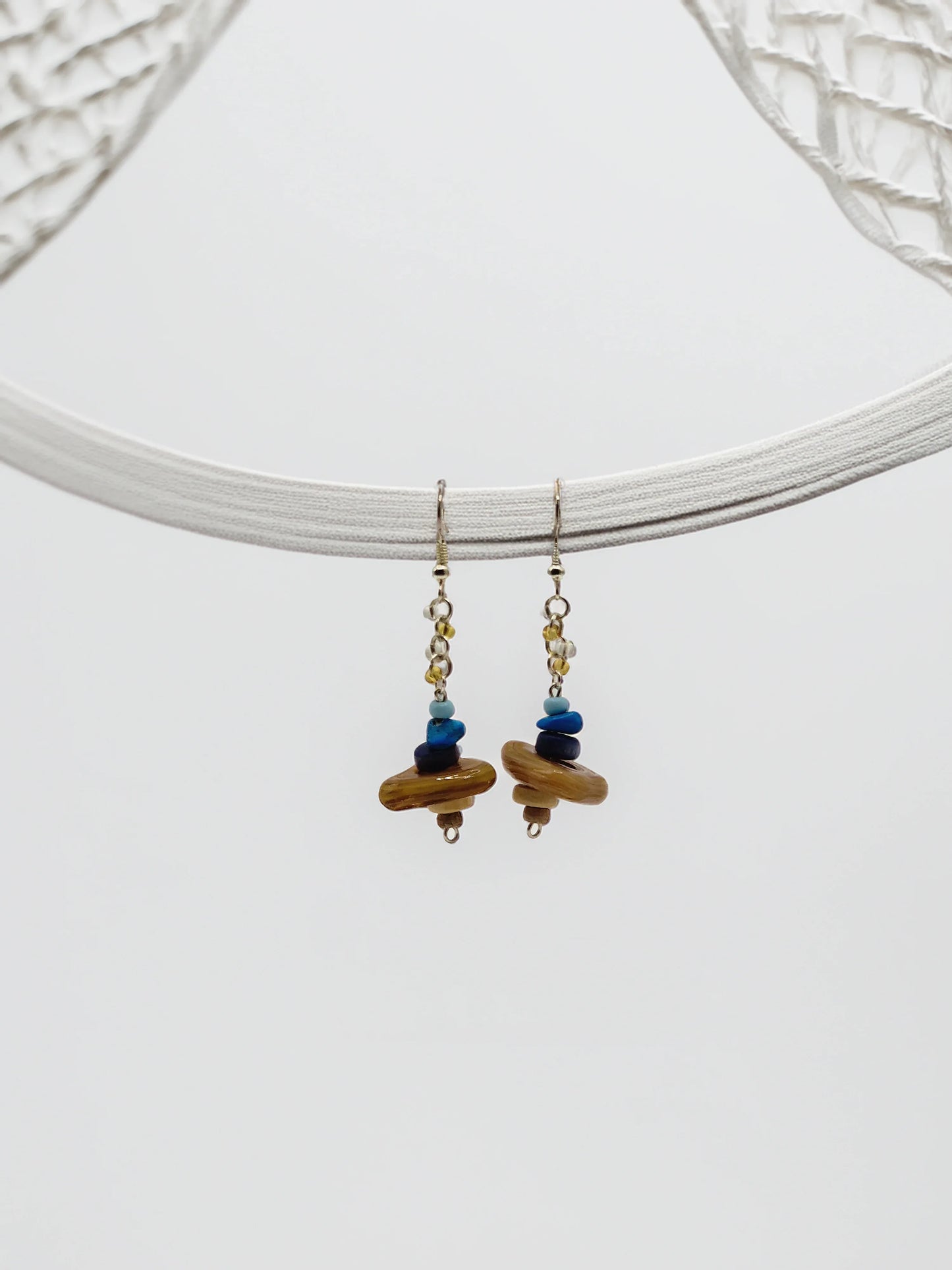 Sunlit Lagoon Earrings - Modrena