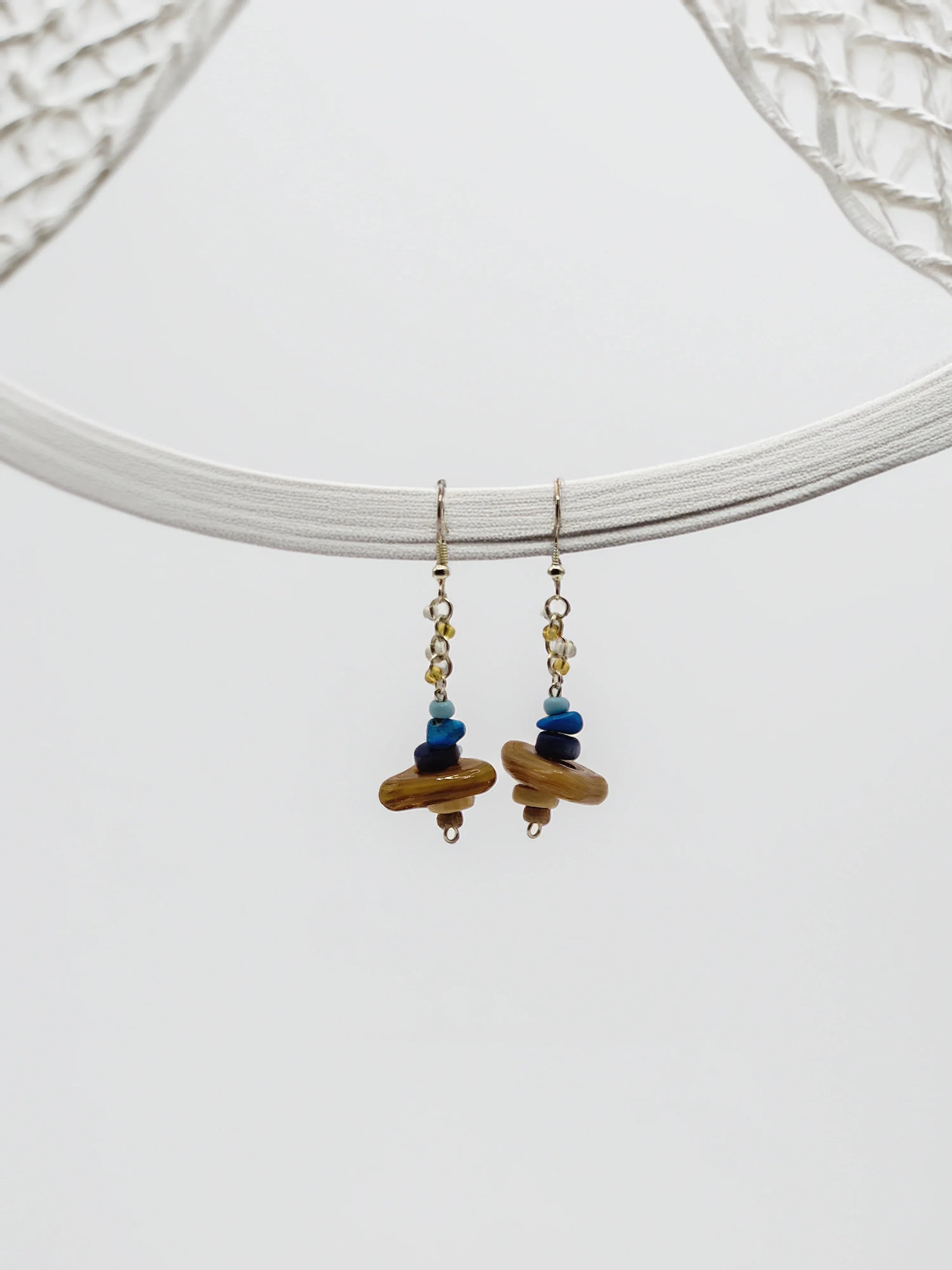 Sunlit Lagoon Earrings - Modrena